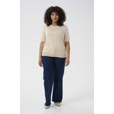 Dames tricot T-shirt KAFFE Curve Lizzy