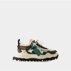 Odsy 1000 Sneakers - Off White - Leer - Zwart/Beige