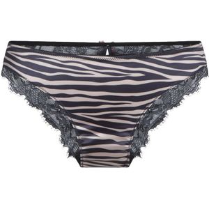 LingaDore Slip In Zebra Print - Maat M