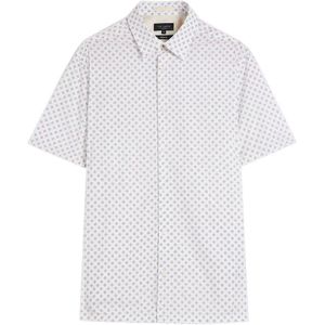 Ted Baker - Forter - Geoprint Overhemd - Wit