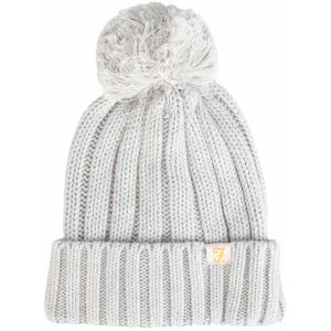 Accessoires Farah Rirola gebreide muts in houtskool