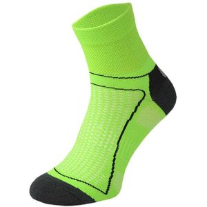 Comodo - Hi Vis Low Cut Fietssokken Heren & Dames - Neon Groen