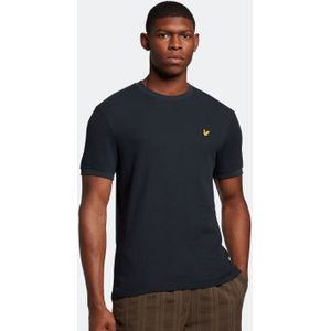 Lyle & Scott - Milano Trim - T-shirt - Marine - 100% Katoen