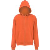 Mo - Jas met Capuchon - Oranje - Sweatvest