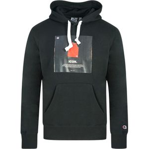 Kampioen - Hoodie - Zwart - Pictogram Logo