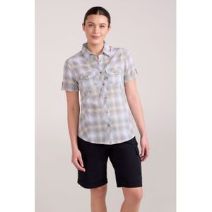 Mountain Warehouse Dames/Dames Katoenen Vakantie Shirt (Licht Khaki)