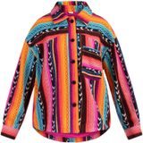 Mymo - Overhemd Jasje - Veelkleurig - Casual Essential - Etnisch Design