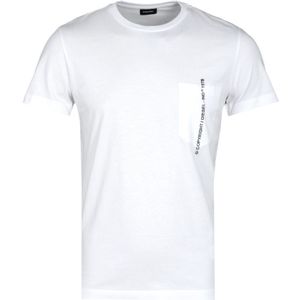 Diesel T-Shirt T-Rubin Mannen Wit