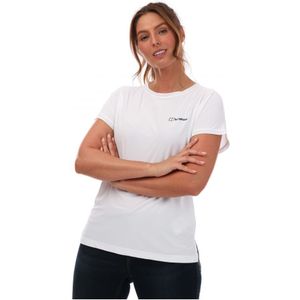 Berghaus Nesna Baselayer T-shirt Voor Dames, Wit - Maat 44
