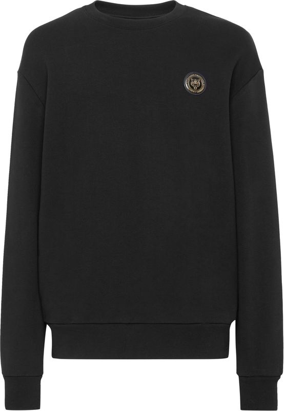 Plein Sport - Statement Sweatshirt - Zwart - Katoenfleece