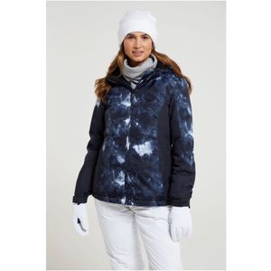 Mountain Warehouse Dames/Dames Dawn II Bedrukte Ski-jas (Zwart)