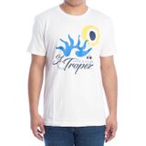 La Martina - Heren T-shirt - Wit - Katoen - Korte Mouwen