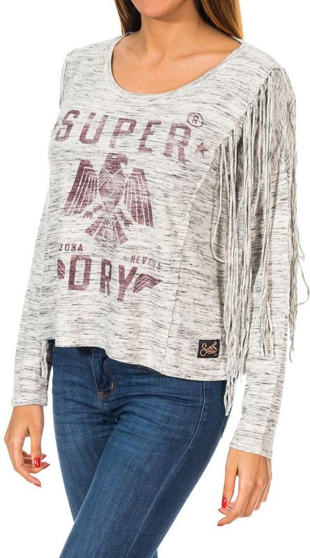 Colorado - G60000GN - Dames Sweater - Heidegrijs - Lange Mouwen