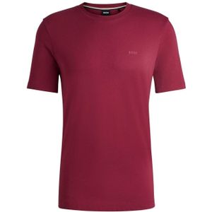 Boss Herenlogo T-Shirt (Rood)