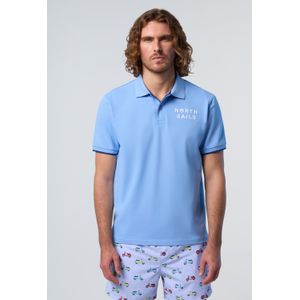 North Sails Polo overhemd Met gestreepte kraag
