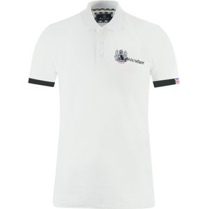 Aquascutum London Aldis White Polo Shirt