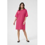 Jurk - Oversize Fit - Pink - Boven de Knie - 100% Katoen
