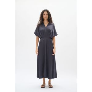 Jurk Feminine Charcoal dark grey