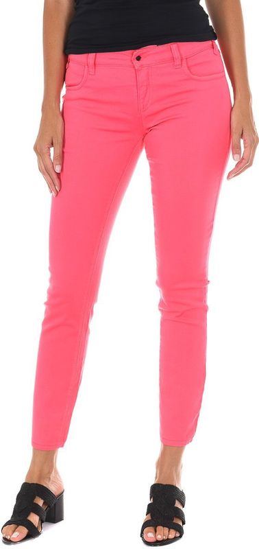 10DBF0525-G291 - Lange Jeans - Fuchsia - Vrouw