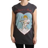 Dolce & Gabbana - T-shirt - Grijs - L'Amore E' Bellezza - 100% Katoen