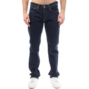 Heren Levis 514 Slim Straight Jeans in blauw