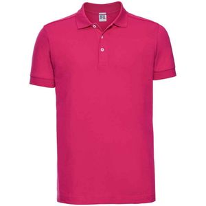 Russell Heren Piqué Stretch Poloshirt (Fuchsia)