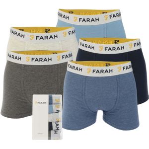 Farah Heren Orden Boxershorts (Set van 5) (Veelkleurig)
