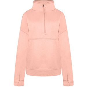 Dare 2B Dames/Dames Laura Whitmore Recoup II Half Zip Sweatshirt (Abrikoosrood)