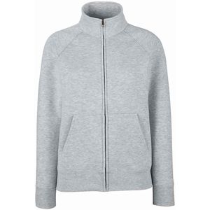 Fruit of the Loom Dames/Dames Lady Fit Sweatjack (Heide Grijs)