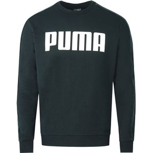 Puma - Sweatshirt - Zwart - Fluweelband - Logo