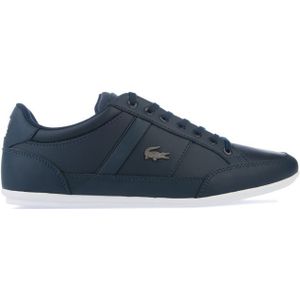 Lacoste Chaymon Sneakers Voor Heren, Marineblauw-wit - Maat 45