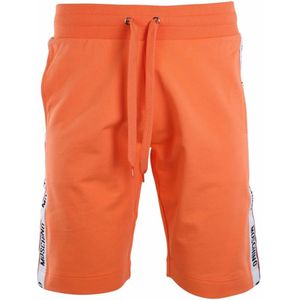 Moschino - Loungewear - Oranje - Korte Broeken - Met Tape-Logo