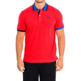 La Martina - TMP008-PK001 - Polo met Korte Mouwen - Rood