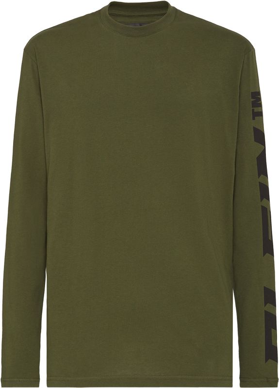 Philipp Plein, Heren, Tops, Groen, Maat: S Katoen,