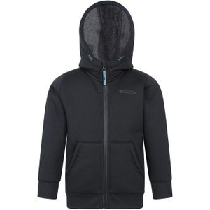 Mountain Warehouse Kinder/Kids Nordic II Full Zip Hoodie (Zwart)