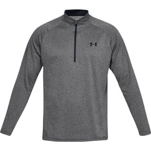 Under Armour Heren-Tech T-Shirt (Koolstof Heather/Zwart)