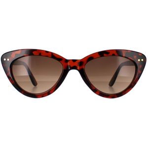 Guess - GF0402 32F - Zonnebril - Goud Bruin Gradiënt - Cat Eye