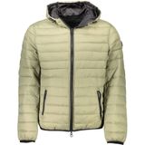 Packable Puffer Jacket - Groen - Nylon Winterjas - Met Capuchon - Reversible