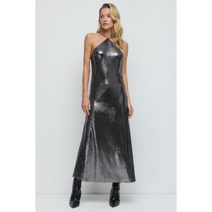 Glanzende Maxi Jurk