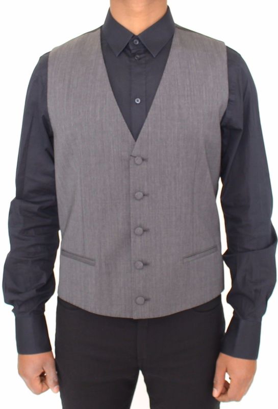 Dolce & Gabbana - Main Line - Gilet - Grijs - 100% Authentiek - Stretch