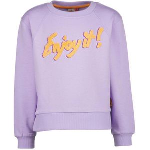 Vingino Sweater Met Tekst Lila - Maat 12J / 152cm