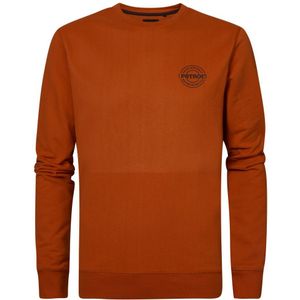 Petrol Industries - Heren Logo Sweater Payette - Oranje