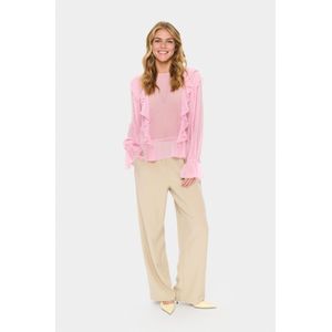 Blouse met lange mouwen LabelleSZ Regular fit pink
