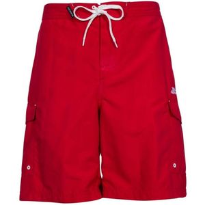 Trespass Heren Crucifer Surf Shorts (Rood) - Maat 2XS