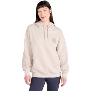 Mountain Warehouse Dames Mountain Collage Relaxed Fit Hoodie (Beige)