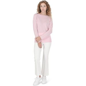 Crown Of Edinburgh Cashmere Dames Boothals Trui Coe 0025 Licht Roze - Maat XL