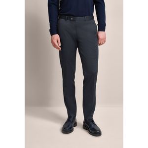 Pantalon - Marine - Stretchmateriaal - Tapered Fit