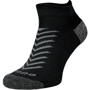 Hi Viz hardloopsokken | Comodo | Lichtgewicht Anti Blaar Sportsokken | Reflecterende Coolmax-sokken - Zwart