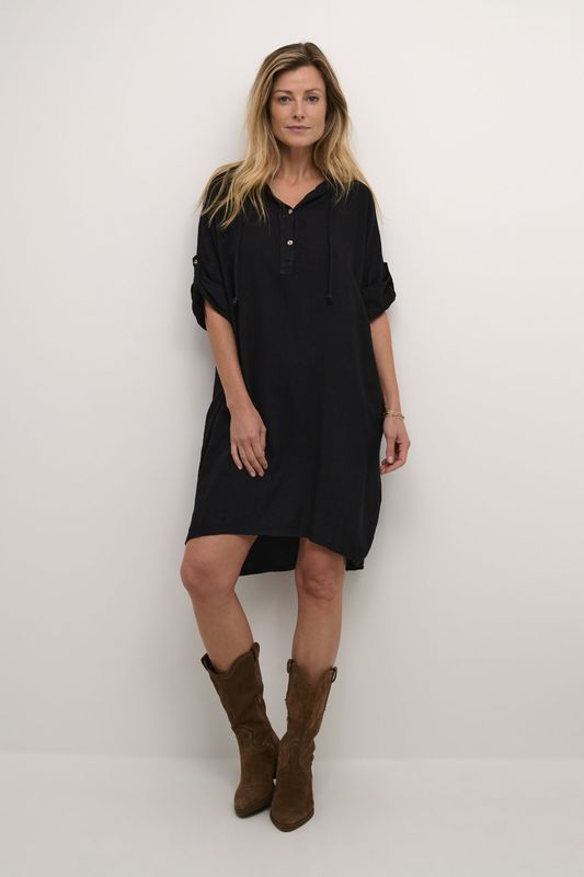 Jurk Regular fit black