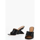 Off White - Jug Wedge Mules - Schoenen - Zwart - Leer